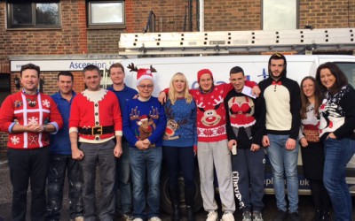 Seraphim were proud to support Christmas jumper day on Friday 18th December 2015