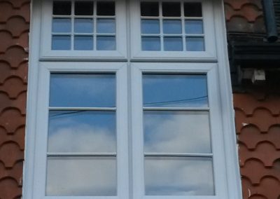Window replacement in period cottage