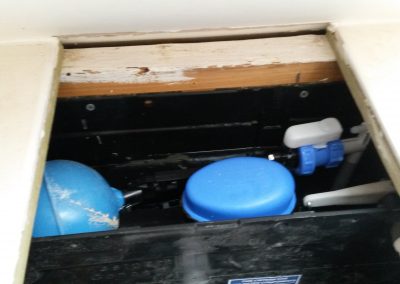 Concealed cistern inlet valve & flush siphon replacement