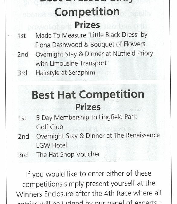 Lingfield Park race card