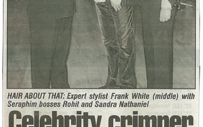 Celebrity crimper makes the grade