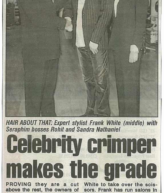 Celebrity crimper makes the grade