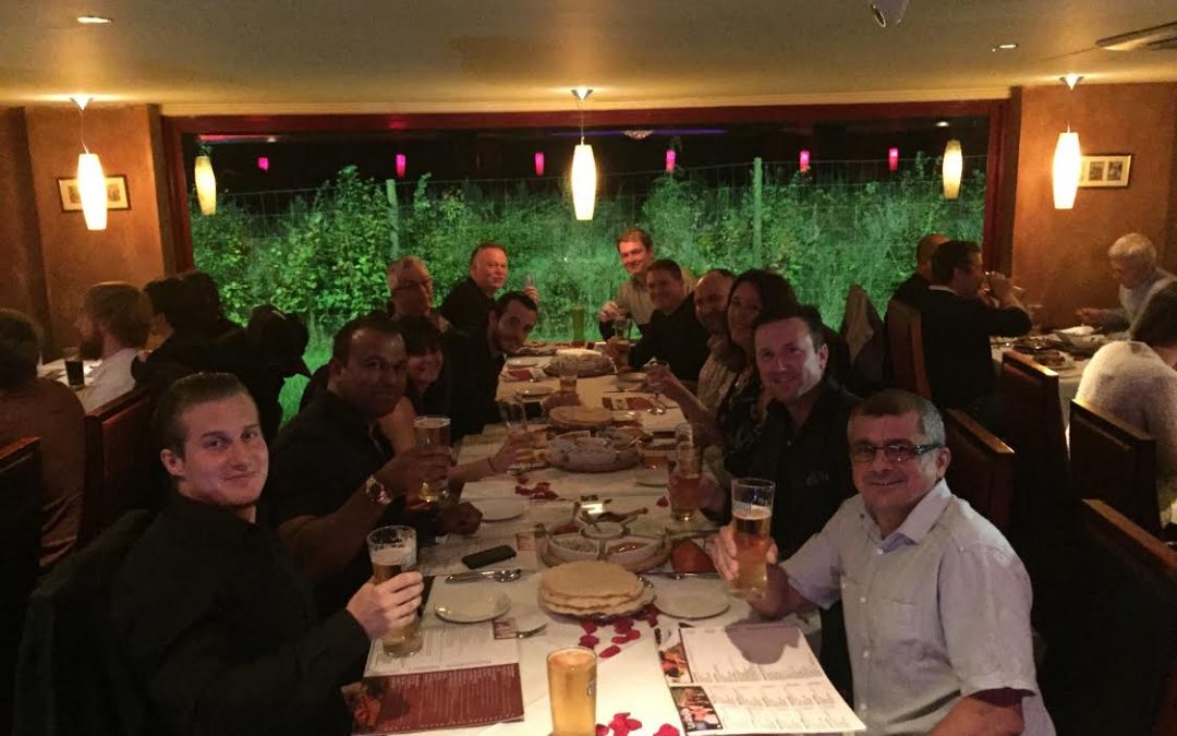 Seraphim Team Celebrate at Bollywood Night